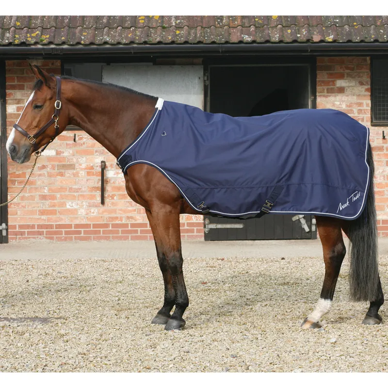 Mark Todd Horse Walker/Lunge Rug - Navy/White